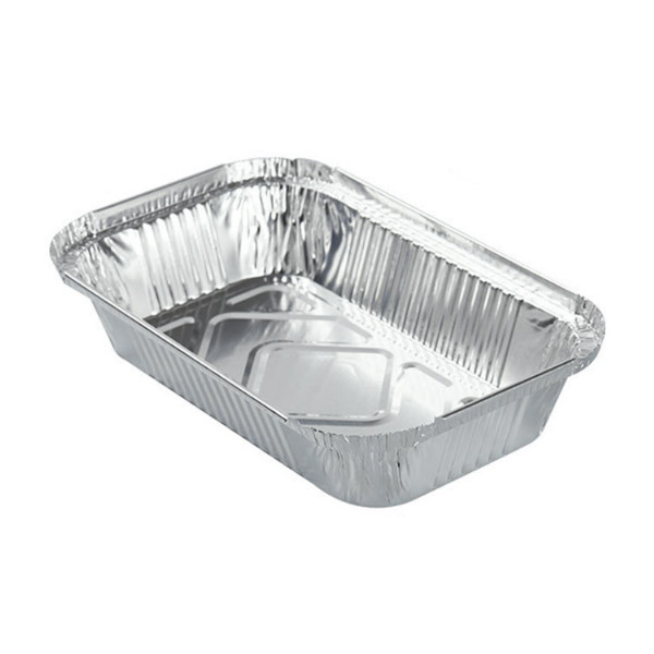 400ml  JY-R175 Rectangle aluminum foil container Oblong dinner box  With Lids