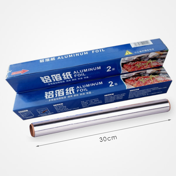 Baking Barbecue Home Use Tin Foil Paper Special for Food Grade Packaging 30cm Aluminum Foil Paper