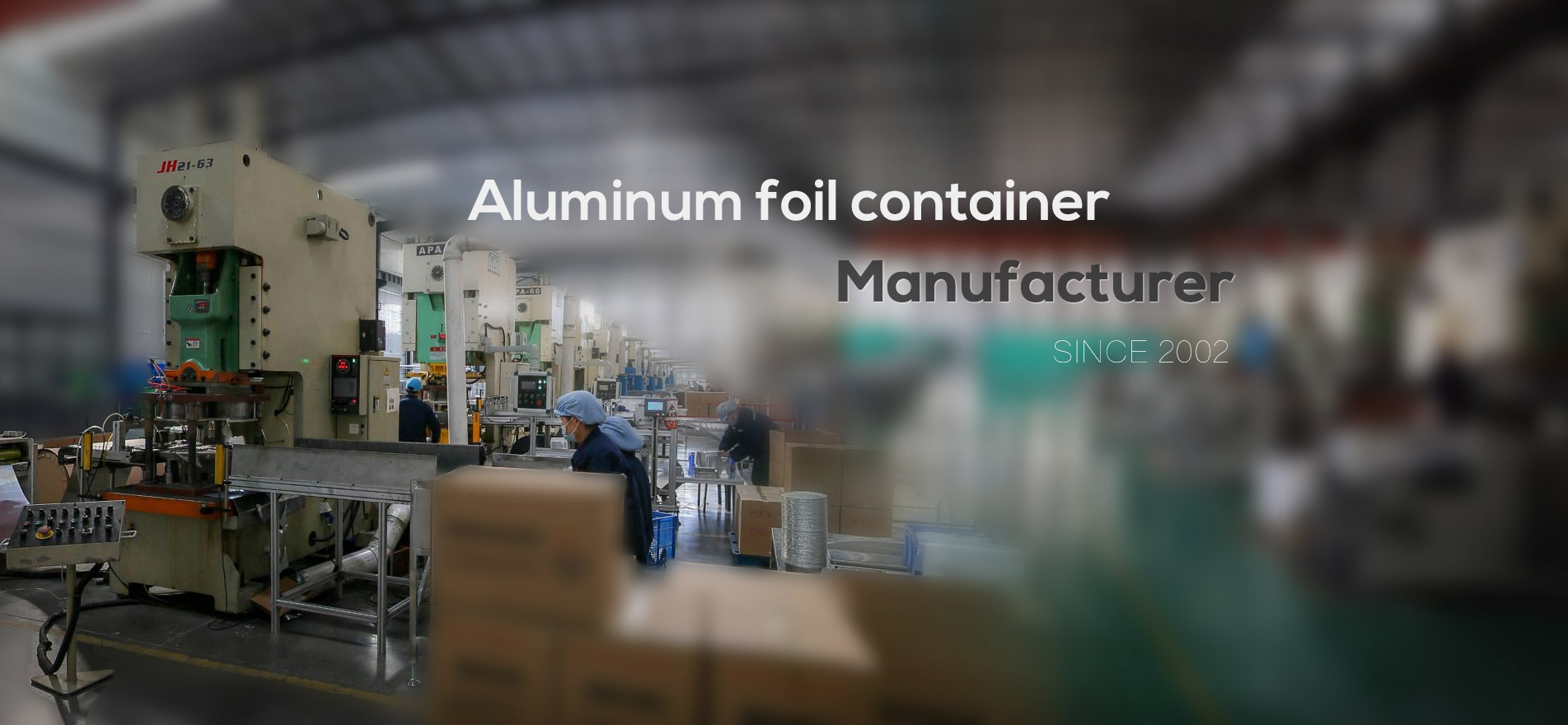 Aluminum foil containers manufacturer