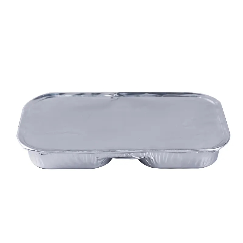 A185 350ml Airline aluminum foil casseroles disposable aluminum foil food serving tray(图1)